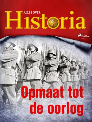 cover image of Opmaat tot de oorlog